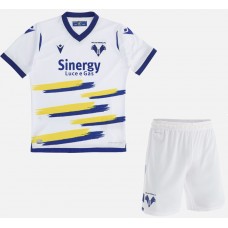 2021-22 Hellas Verona Away Kit Kids